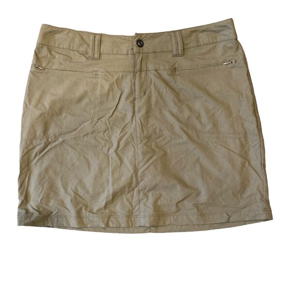 REI Women's Skort Light Brown Size 10 - Picture 1 of 9